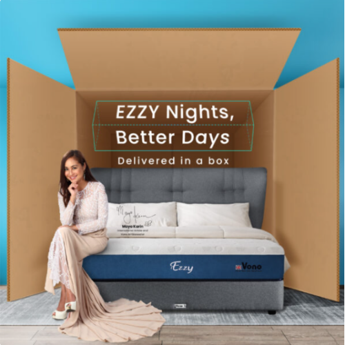 VONO Ezzy Mattress / MAYA KARIN LIMITED EDITION / 100 LATEX / 7 ZONE i