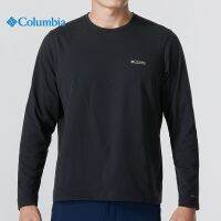 เสื้อสเวตเตอร์แบบสวมหัวโคลัมเบียสำหรับผู้ชายฤดูร้อนและฤดูใบไม้ร่วง Columbia23ใหม่กลางแจ้งคอกลมพิมพ์ลายแฟชั่น AE4578