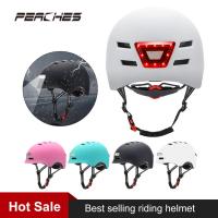 Outdoor Cycling Helmet With Light Helmet Electric Bicycle MTB Road Scooter For Sport Urban Helmet Men Women Taillight