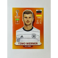 สติ๊กเกอร์สะสม Timo Werner ฟุตบอลโลก Worldcup 2022 Germany ของสะสมทีมฟุตบอล เยอรมัน เยอรมนี