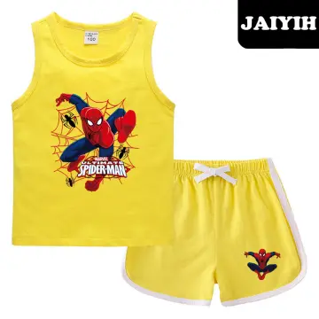 super Hero Spider Man Dress for Kids Set of 4 CostumeGlovesMaskSocks
