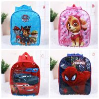 CODกระเป๋าเป้สะพายหลัง Paw Patrol กระเป๋านักเรียน Spider-Man แช่แข็งการ์ตูนกระเป๋านักเรียน