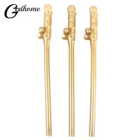 10Pcs Gold Penis Straws Bride Shower Hen Night Willy Drinking Bar Bachelorette