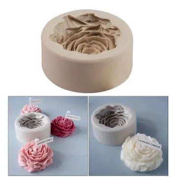 Flower Bee Candle Silicone Mold for Handmade Chocolate Decoration