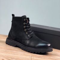 new arrived 2023 New winter ugg boots for men and women Martin boots high helped shoelaces hair black boots fur waterproof thermal joker