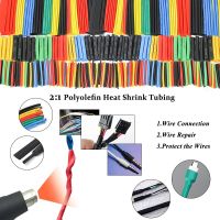 Thermoresistant Tube Heat Shrink Wrapping KIT  Termoretractil Heat shrink tube Assorted Pack Wire Cable Insulation Sleeve 3:1 Electrical Circuitry Par