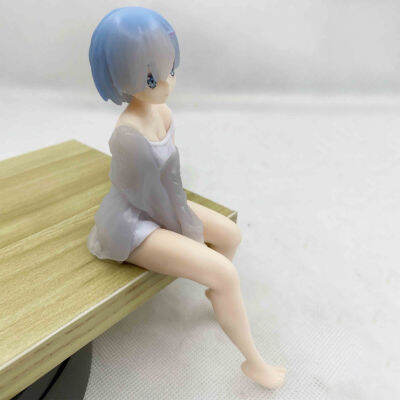 Rem ของขวัญอีสเตอร์คริสต์มาสแบบอะนิเมะแบบนั่งจำลองฝีมือดีสีสำหรับผู้ใหญ่เด็ก