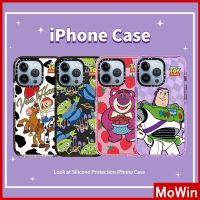 Mowin - เข้ากันได้สำหรับ เคสไอโฟน เคสไอโฟน11 สำหรับ iPhone 14 Pro Max เคส iPhone หนาเคส TPU อ่อนเคสใสกันกระแทกป้องกันกล้องสีม่วงการ์ตูนสไตล์น่ารักเข้ากันได้สำหรับ iPhone 13 Pro Max 12 Pro Max 11 xr 7Plus