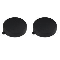 PULUZ 2X Silicone Protective Lens Cover Cap for DJI Osmo Action Camera Accessories