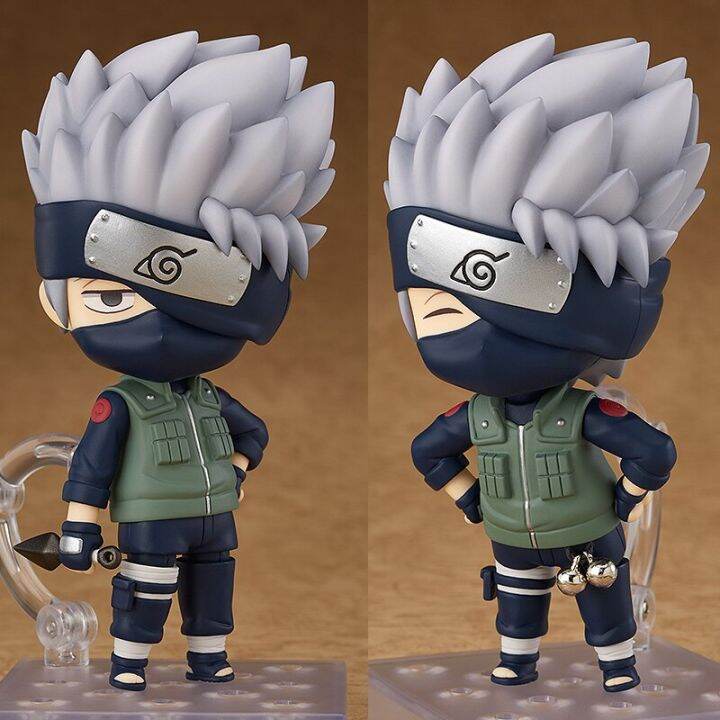 good-smile-gsc-no-724-naruto-shippuden-hatake-kakashi-10cm-nendoroid-โมเดลตุ๊กตาขยับแขนขาได้ดั้งเดิมคอลเลกชันของขวัญที่เป็นของเล่นเด็ก