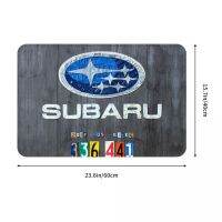 *Subaru โลโก้ (6) พรมปูพื้นห้องน้ํา ผ้าสักหลาด กันลื่น ดูดซับน้ํา แห้งเร็ว 16x24 นิ้ว พร้อมส่ง