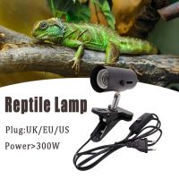 BOYUNNY Lizard 360 ° การหมุนด้วยคลิปบนโคมไฟสัตว์เลื้อยคลานเต่า Lampu Pemanas แสงเซรามิกโคมไฟแบบคลิปหนีบ