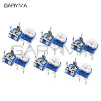 10pcs RM065 RM-065 100 200 500 1K 2K 5K 10K 20K 50K 100K 200K 500K 1M ohm Trimpot Trimmer Potentiometer Variable Resistor