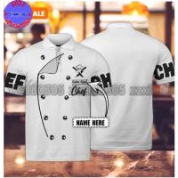 Stickfigures Chef Polo Shirt For Men PO2039 (private chat free custom name&amp;logo)