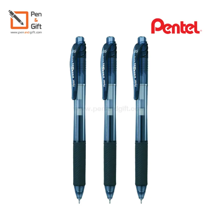 3 Pcs Pentel EnergelX BL105 Gel Pen 0.5 mm. 3 ด้าม ปากกาหมึกเจล