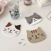 【CW】 Ins Cartoon Coaster Insulation Non Silicone Placemat