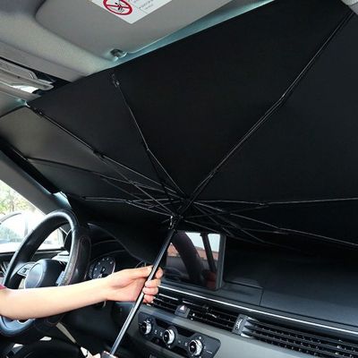hot【DT】 Car Umbrella Sunshade Parasol UV Block Windshield  Protection Protector Interior Window Cover