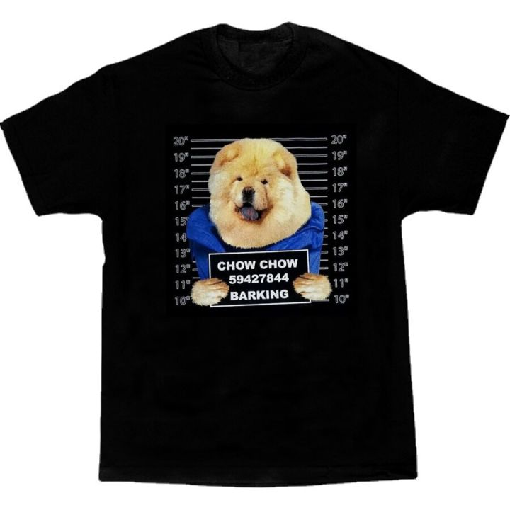 funny-dog-art-chow-chow-mug-shot-printed-mens-tshirt-cotton-t-new-s3xl
