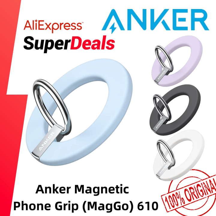 Anker Phone Grip (Maggo) 610 Finger With S Stand For Holder