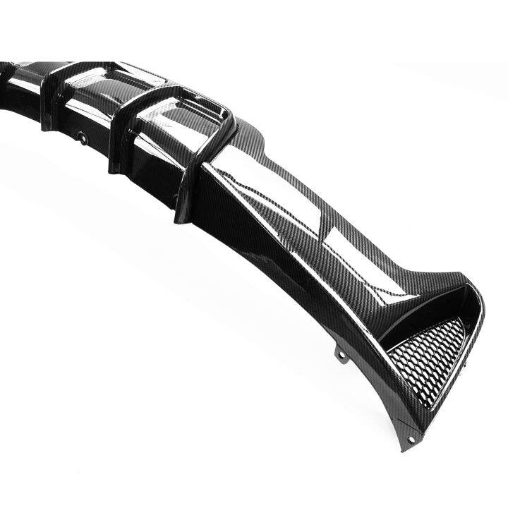 สำหรับ-bmw-f32-f33-f36-4-series-435i-2014-2020-m-กีฬากันชนหลัง-d-iffuser-ลิปคาร์บอนไฟเบอร์ดูรถยาม-s-plitter-สปอยเลอร์แผ่น