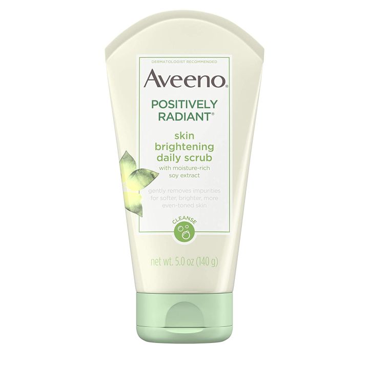 aveeno-positively-radiant-skin-brightening-daily-scrub-สครับขัดผิวหน้าให้กระจ่างใสอย่างล้ำลึก-ขนาด-5-ออนซ์