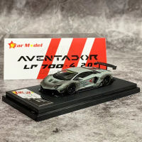 Star รุ่น1:64รุ่นรถ Lambor Liberty Walk 2.0 Ventador LP700-4 - Combat Grey Dirty Version