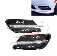 Car LED Fog Light DRL Daytime Running Lights for Mercedes-Benz W204 C-Class C300 AMG Sport 2007 2008 2009 2010 2011