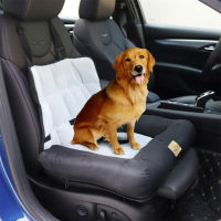 [BingoPaw] รถยนต์ เสื่อสัตว์เลี้ยง Waterproof Dog Car Front Seat Pad กันน้ํา เบาะรองนั่งสุนัขในรถ พร้อมฝาครอบที่ถอดออกได้ with Safety Belt