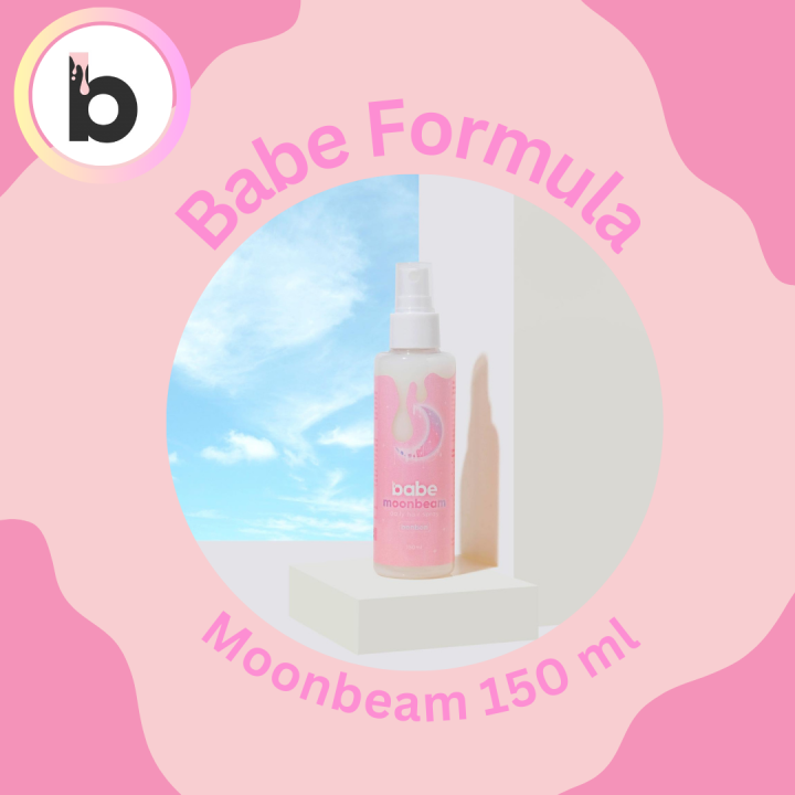Babe Formula Moonbeam Hair Spray 150 ml Anti Frizz keeps Hair shiny and