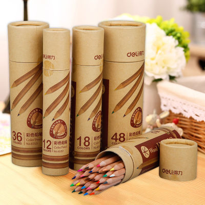 12 18 24 36 48 Colors Oily Colored Pencils Set For Kids Artist Profession Wood Drawing Pencils Art Painting Supplies