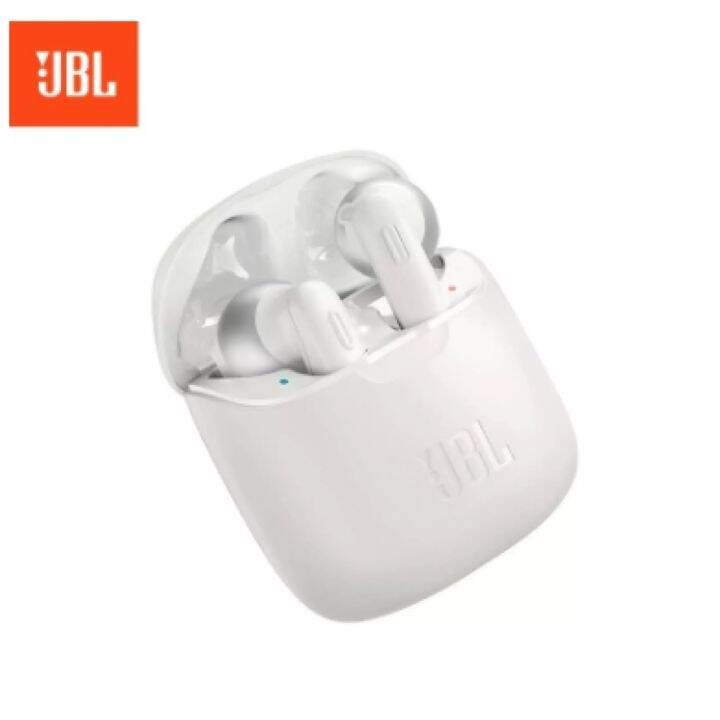 หูฟังjbl-tune-t220-tws-หูฟังบลูทูธ-v5-0-หูฟังไร้สายหูฟังชนิดใส่ในหูพร้อมไมโครโฟนสเตอริโอและกล่องชาร์จ