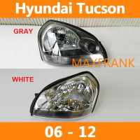 For  Hyundai Tucson 06-12 HEADLAMP HEADLIGHT AND HEADLAMP COVER HEADLIGHT COVER LENS HEAD LAMP COVER  ไฟหน้า ไฟหน้า​ /เลนส์ไฟหน้า/ไฟหน้าสําหรับ/ไฟท้าย