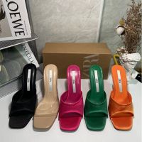 ZA new product P trrent cryl special-shaped heel high-heeled fairy sle sgle shoes sqre toe open-toed one-word sls for women