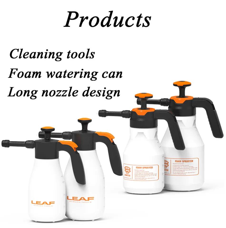 2L Car Wash Foam Sprayer Foam Watering Can Pressure Pump Air