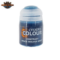 [พร้อมส่ง] CONTRAST: SPACE WOLVES GREY (18ML)  สีอะคริลิคสำหรับทาโมเดล