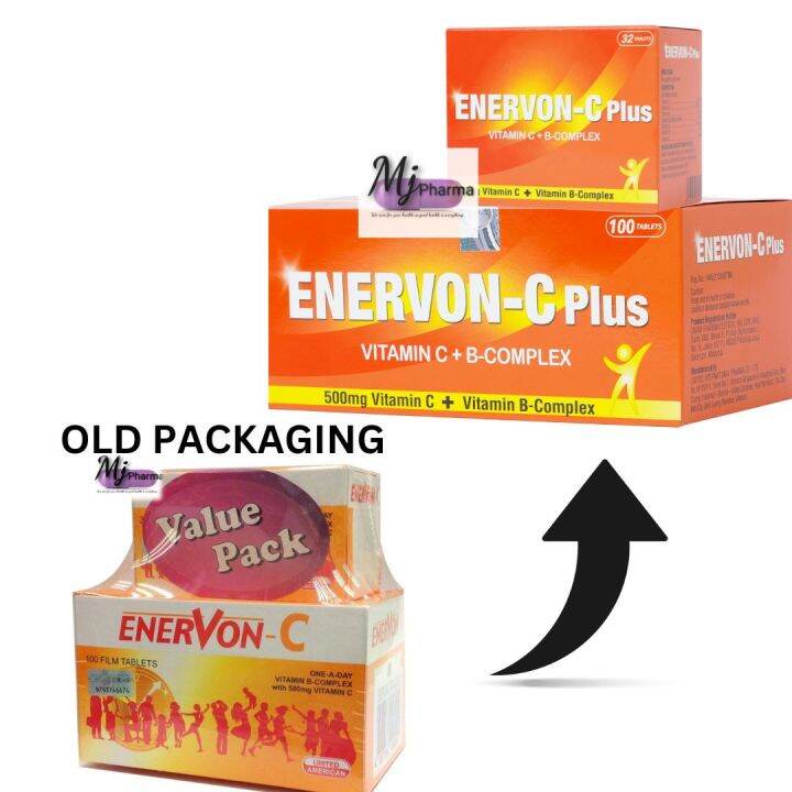 ENERVONC 100+32 Film Tablets OneADay Combo Deals Vitamin