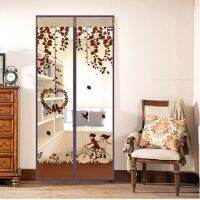 【☑Fast Delivery☑】 can511637234 ผ้าตาข่ายกันยุง90/100 X210ซม. ตาข่ายกันยุงแม่เหล็กสายรัดม่านแม่เหล็กประตูเส้นด้ายแบบนิ่ม Tulle 4 Colors30สำหรับฤดูร้อน