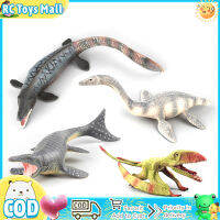 【สต๊อกพร้อม】ตุ๊กตาขยับแขนขาได้ไดโนเสาร์เสมือนจริงจำลอง Plesiosaur Pterosaur Mosasaurus Figurine โมเดลสำหรับเป็นของขวัญเด็กผู้ชาย