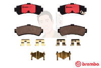 P56 035B ผ้าเบรก R (แท้ BREMBO รุ่น Black) NISSAN ซันนี่ Sunny B14 (New Sunny) 1.5 1.6 ปี2000-&amp;gt;