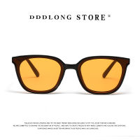 (ร้อน) dddlong ย้อนยุคแฟชั่นสแควร์แว่นกันแดดผู้หญิงสำหรับผู้ชายอาทิตย์แว่นตาคลาสสิกวินเทจ UV400กลางแจ้ง oculos de SOL D123