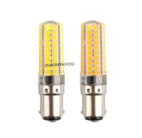 Ba15d หรี่แสงได้ Smd 5730 9W Gy6.35โคมไฟข้าวโพดนาฬิกาซิลิโคนมีไฟแบบ Led หรี่แสงได้สว่างมาก110/220V 80leds หลอดไฟ Led