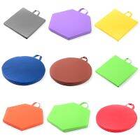 Outdoor Picnic Camping Portable Cushion PU Leather Hand Square Round Hexagonal Cushion Office Chair Cushion