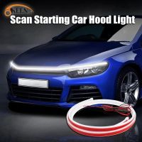 OKEEN LED Scan เริ่มต้นรถ Hood โคมไฟตกแต่ง Universal รถวิ่งกลางวัน DRL Dynamic Auto Tuning ไฟหน้า Strip 12V