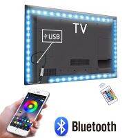 【cw】 1M 2M 3M 4M 5M LED TV light 5V USB Bluetooth RGB Neon Backlight smart LED strip Light For tv HDTV background decoration Lighting 【hot】