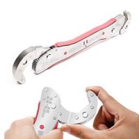 Adjustable Wrench Multi Tool 9-45Mm Torque Ratchet Socket Universal Key Magic Spanner Key Sets Repair Hand Tools For Home