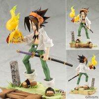 18Cm หมอผีกษัตริย์ Asakura Hao Yoh Asakura 1/8อนิเมะตุ๊กตาขยับแขนขาได้ของเล่น PVC คอลเลกชันตัวเลขสำหรับเพื่อนของขวัญตุ๊กตาขยับแขนขาได้ S