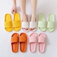 Women Men Summer Soft Slippers Platform Bathroom Home Slipper Indoor Non-Slip Anti-Slip Female EVA Slides Solid Beach Sandals