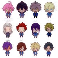 10ซม. ทั้งชุดดาวมินิยืนไม่ตาย Sakuma Rei Tensouin Eichi Tori Himemogami Koga Supporto Acrilico Giocattoli Da Collezione