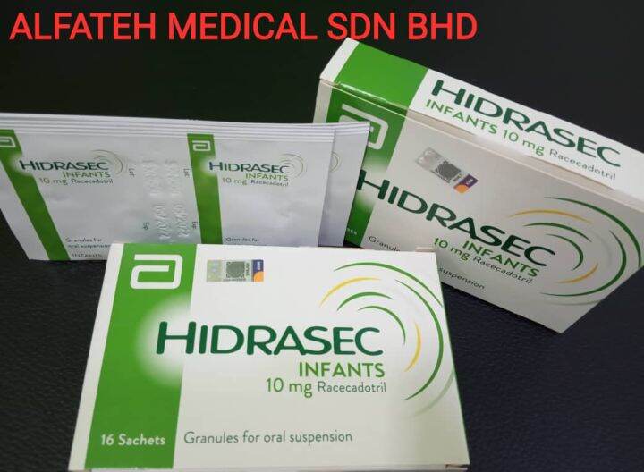 Hidrasec Infants 10mg Granules Oral Suspension (2 pcs/sachet) Lazada
