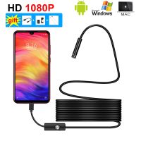 USB detection camera snake tube mirror tube 1080P full HD USB Android endoscope camera IP67 1920 x 1080 1M 2M 5M